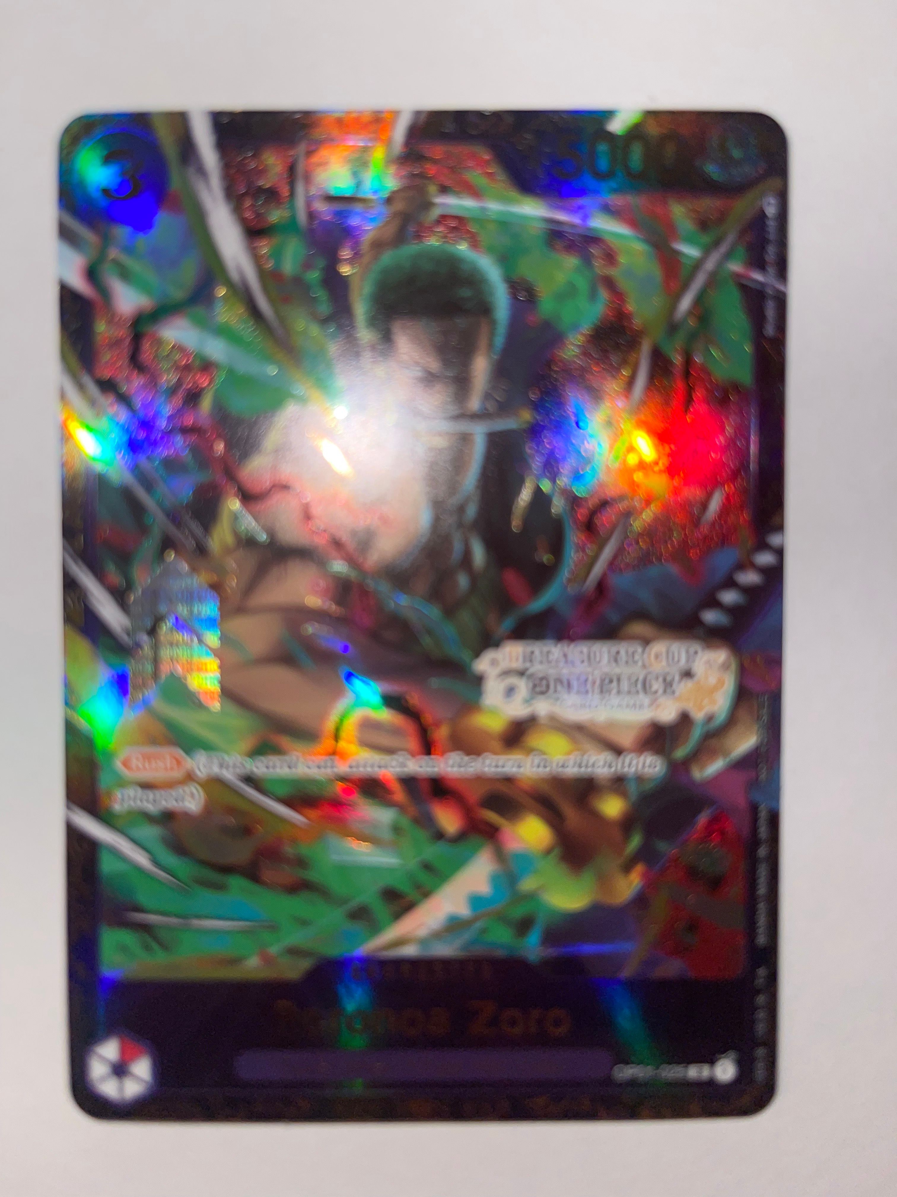 ロロノア・ゾロ SR [OP01-025]【英語版】(プロモーションカード「トレジャーカップ フラッグシップ 記念品」)
