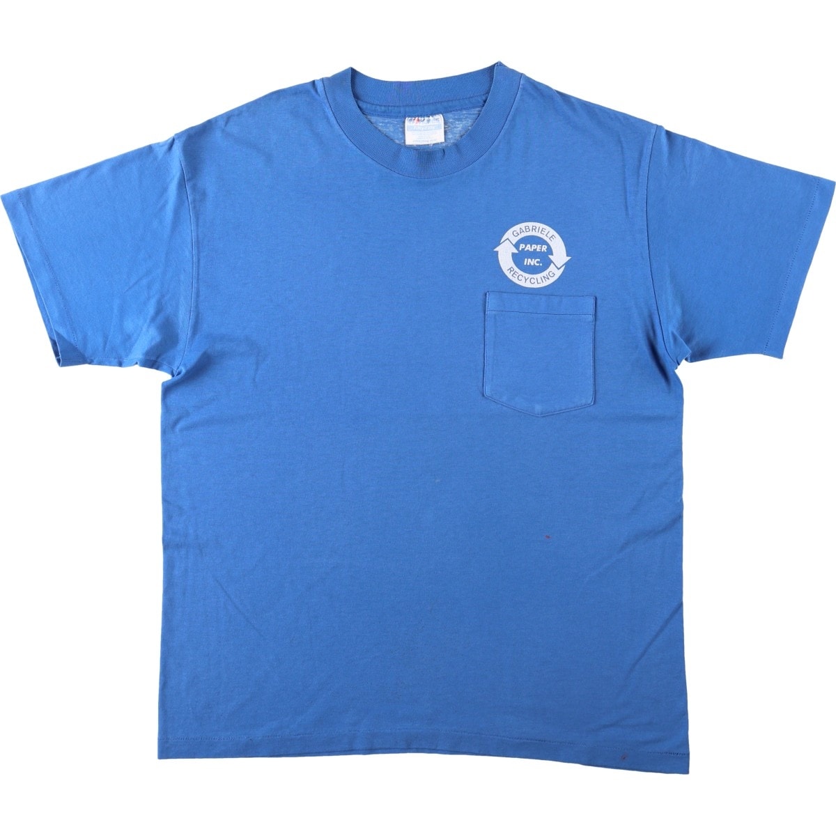 古着 80年代 ヘインズ Hanes Fifty-Fifty 青タグ プリントTシャツ USA製 メンズL相当 ヴィンテージ/eaa642318