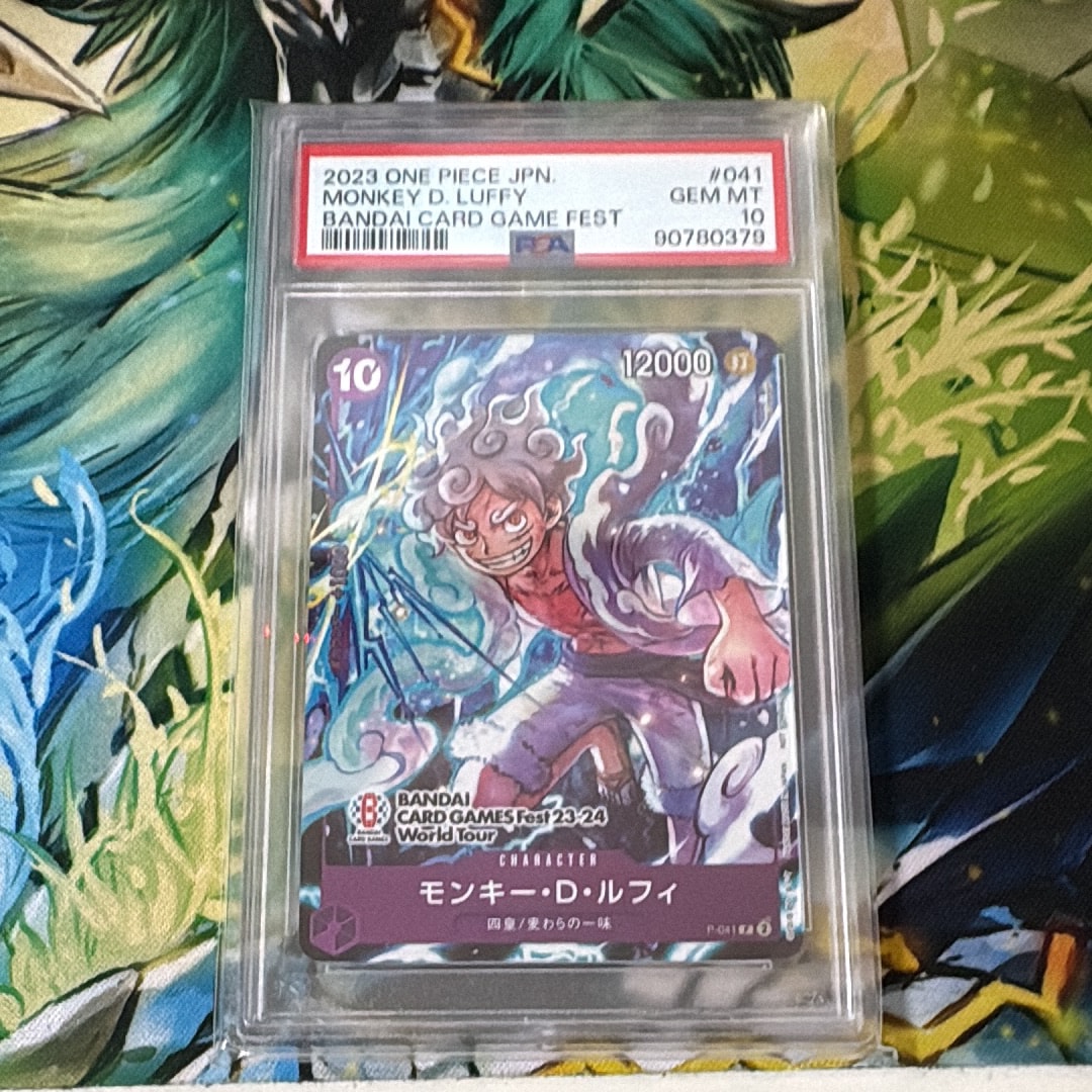 モンキー・D・ルフィ P [P-041] (BANDAI CARD GAMES Fest23-24 World Tour)