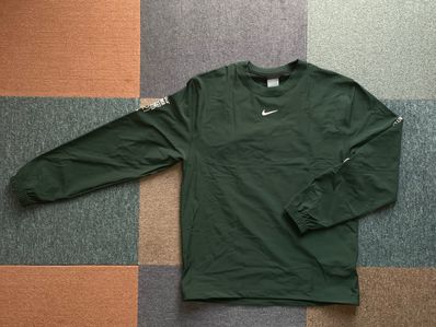 Nike NOCTA LONG SLEEVE WOVEN CREW "Pro Green"
