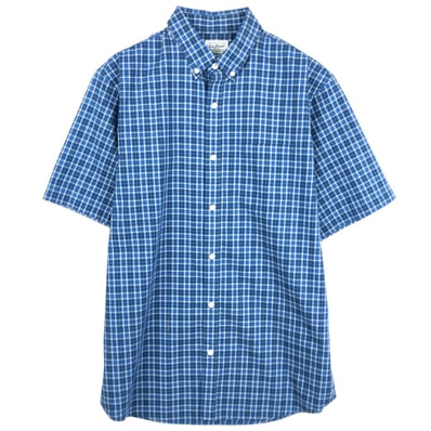 古着 90年代 エルエルビーン L.L.Bean Traditional Fit 半袖 ボタンダウン チェックシャツ メンズM相当 ヴィンテージ/eaa668764