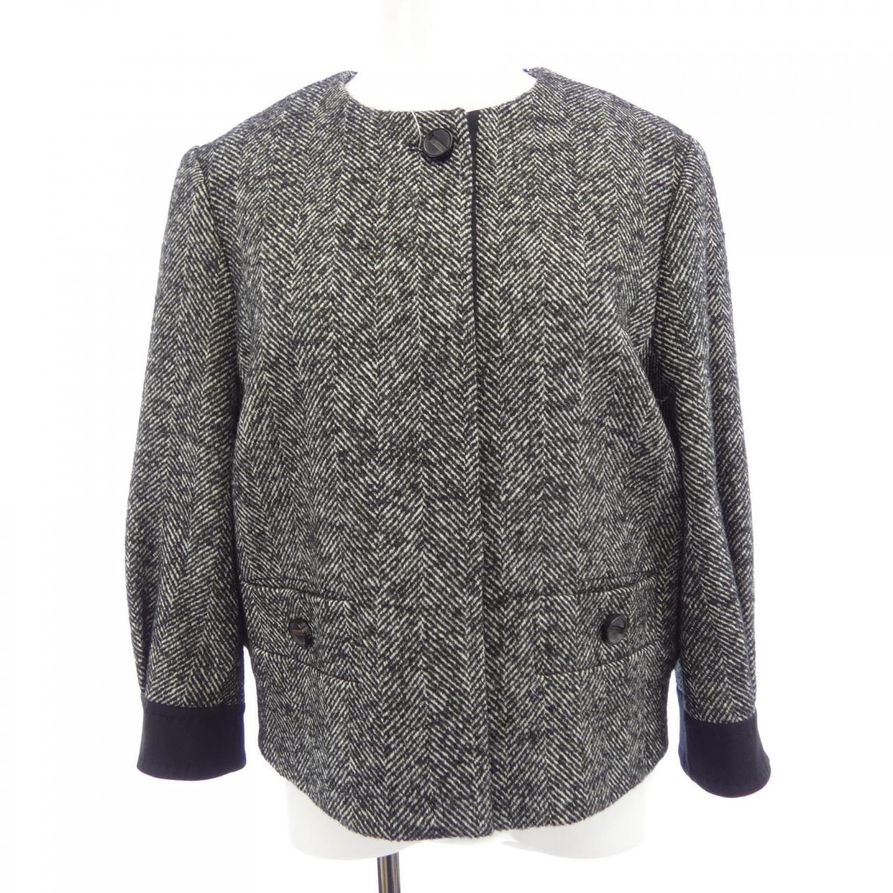 マックスマーラ Max Mara 104609 ノーカラージャケット
