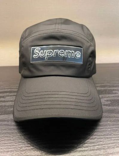 Supreme Mirror Camp Cap "Black"