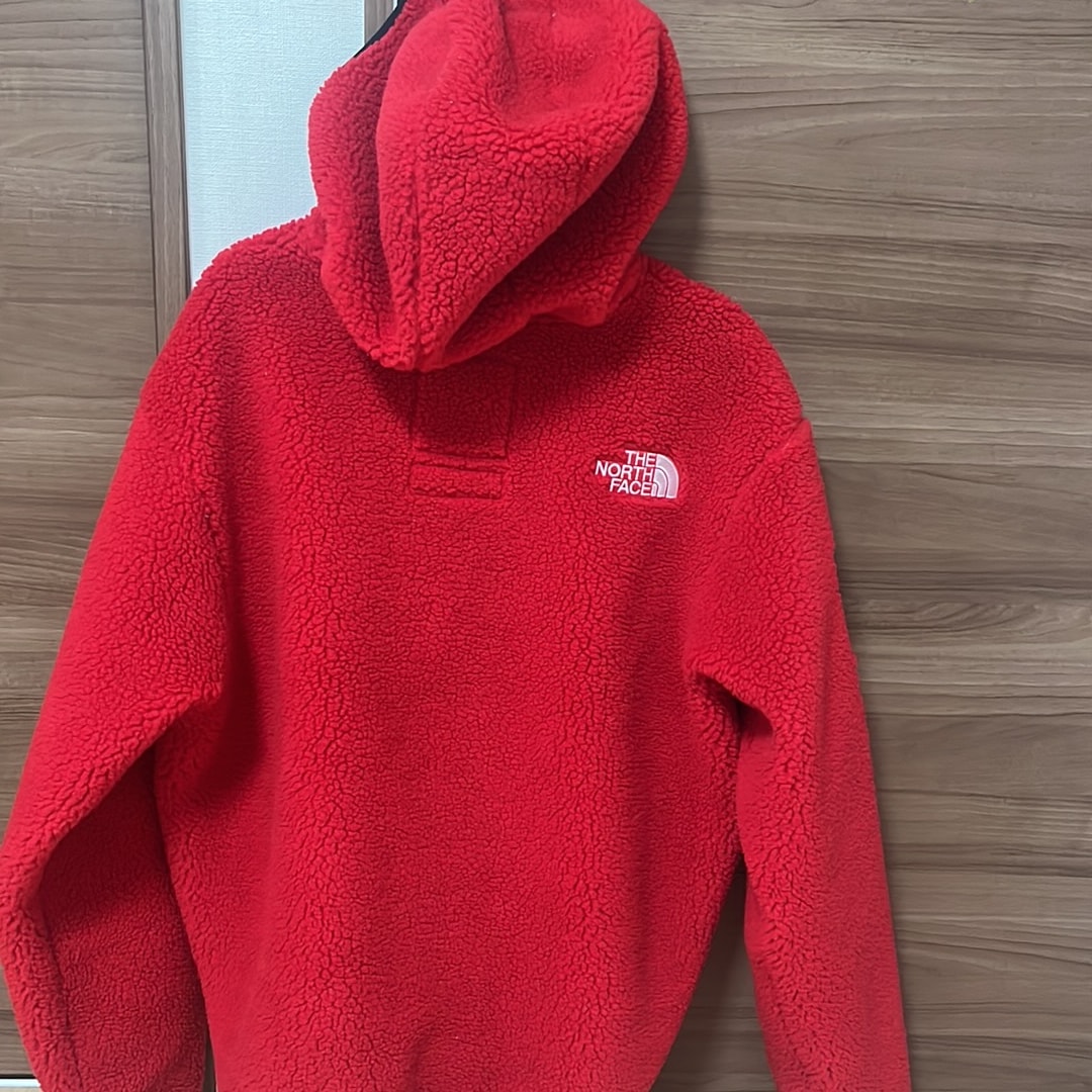 Supreme x The North Face S Logo Hooded Fleece Jacket "Red"