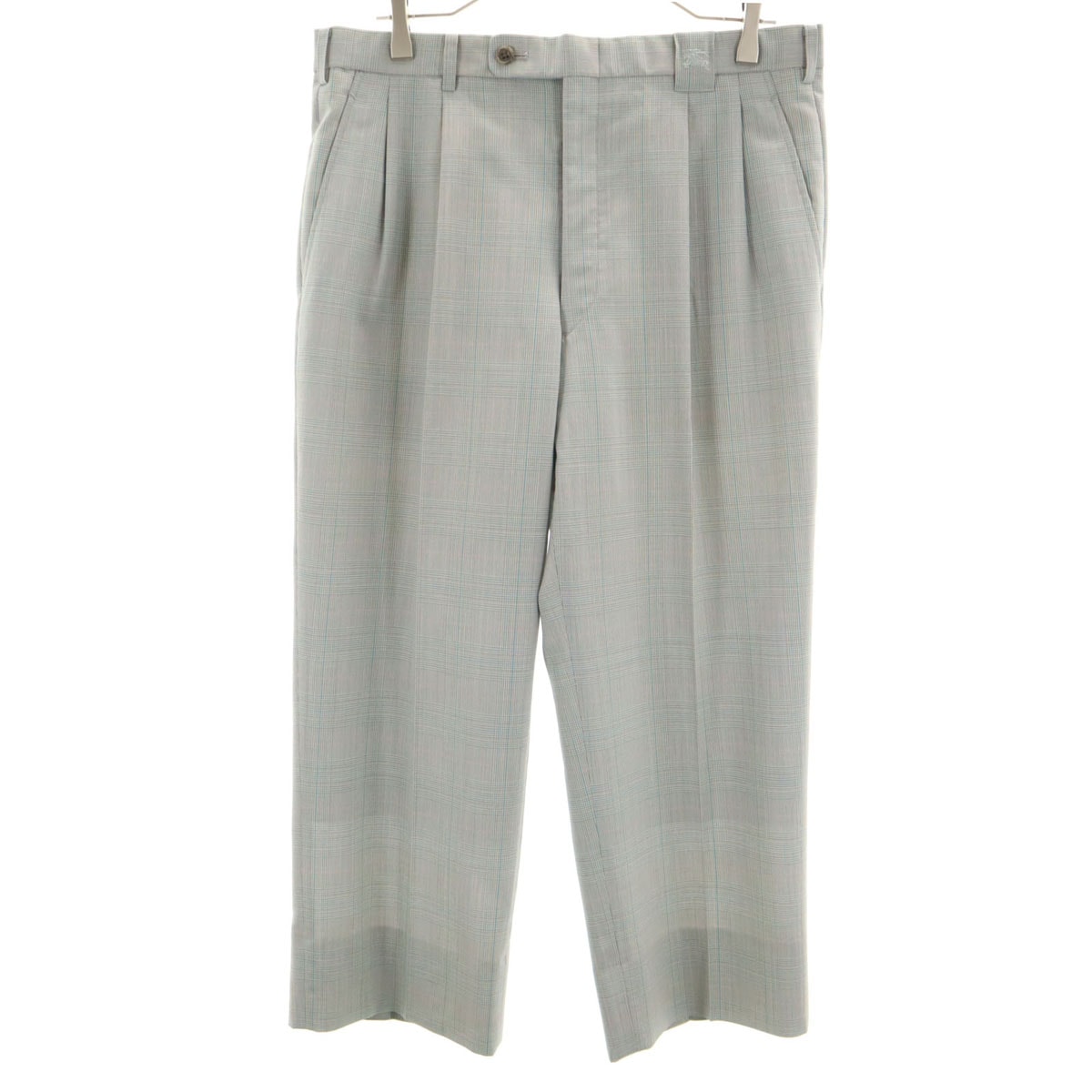 Burberrys バーバリーズ 90s オールド チェック柄 スラックスパンツ 88 グレー