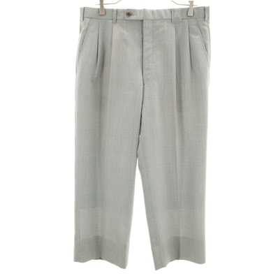 Burberrys バーバリーズ 90s オールド チェック柄 スラックスパンツ 88 グレー