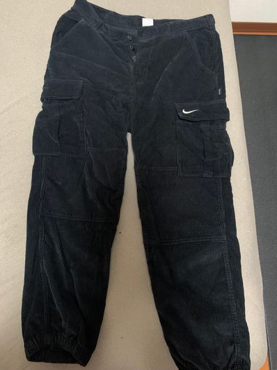 Supreme / Nike Arc Corduroy Cargo Pant "Black"
