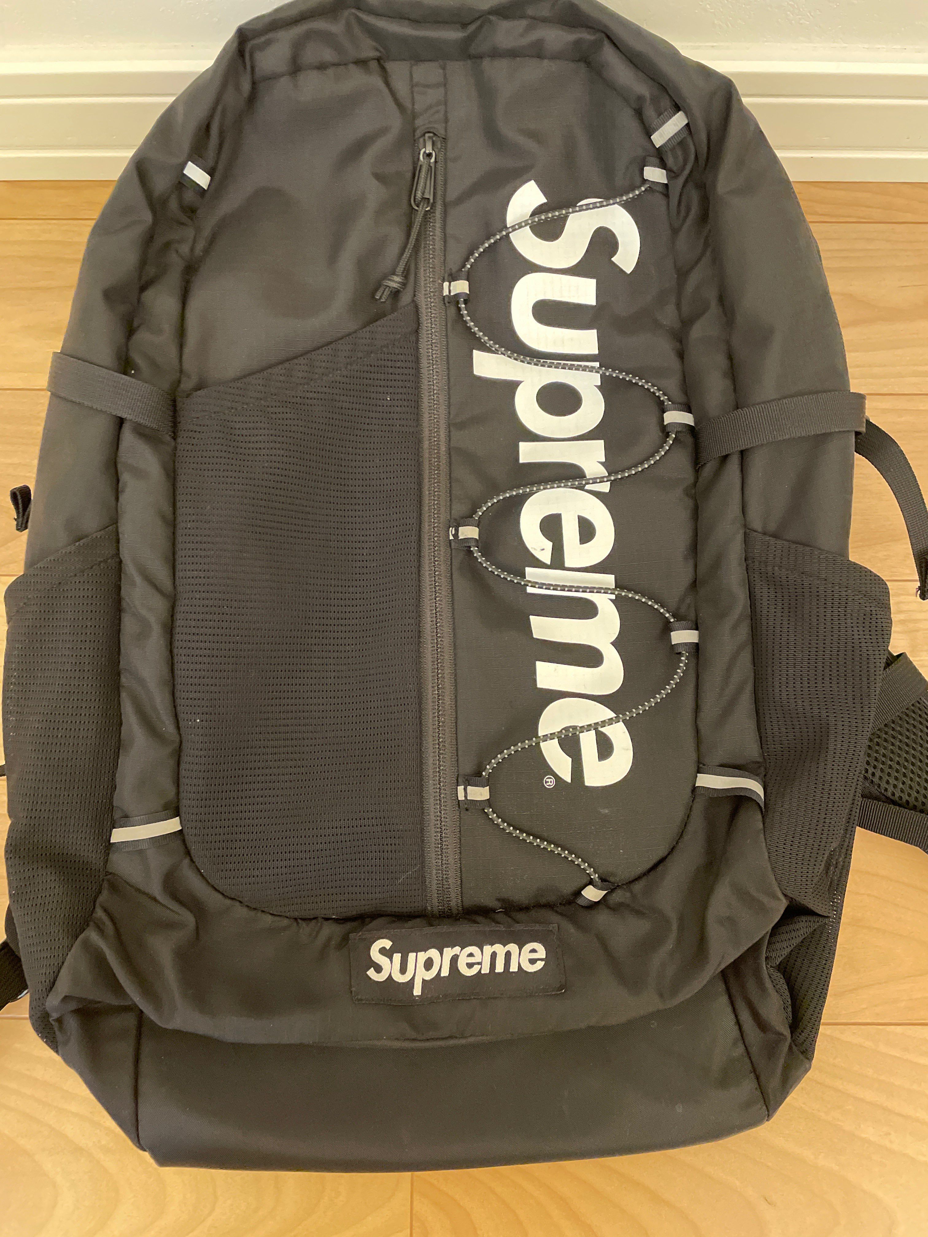 Supreme 2017SS Backpack "Black"