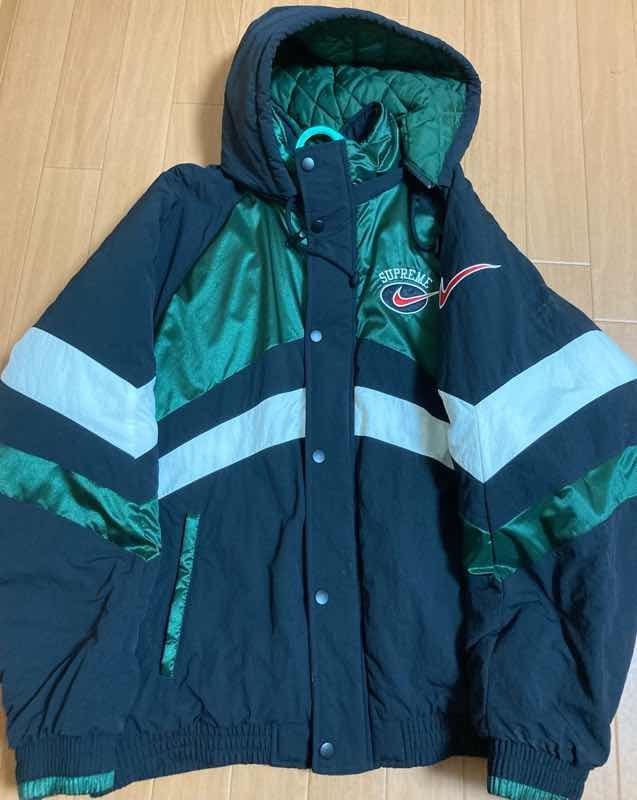 Supreme / Nike Hooded Sport Jacket "Green"