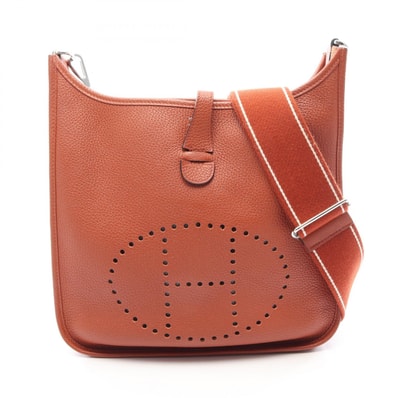 エルメス HERMES エヴリン 3 トロワ PM ブリック ショルダーバッグ バッグ トリヨンクレマンス トリヨンクレマンス Z刻印(2021年製造) レディース ブラウン系 【中古】