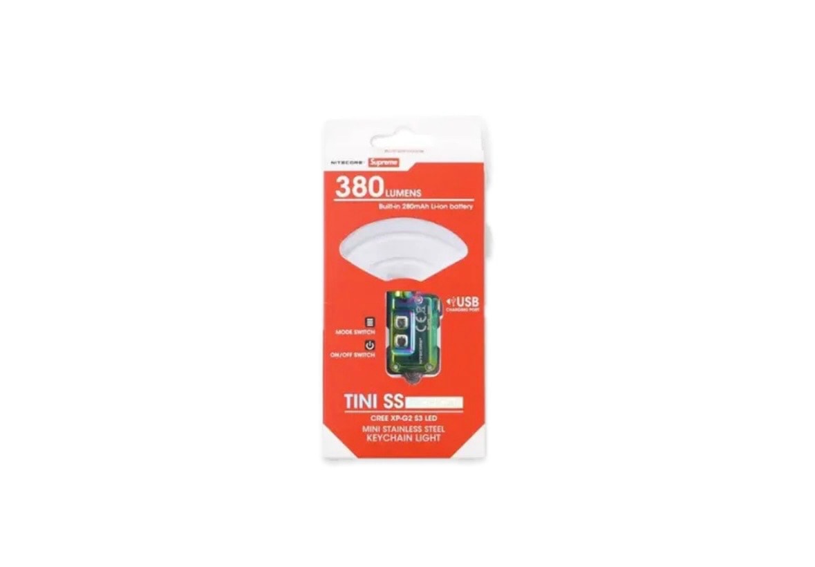 Supreme / NITECORE® Tini Keychain Light "Green"