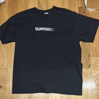 Supreme Motion Logo Tee "Black" (23SS)
