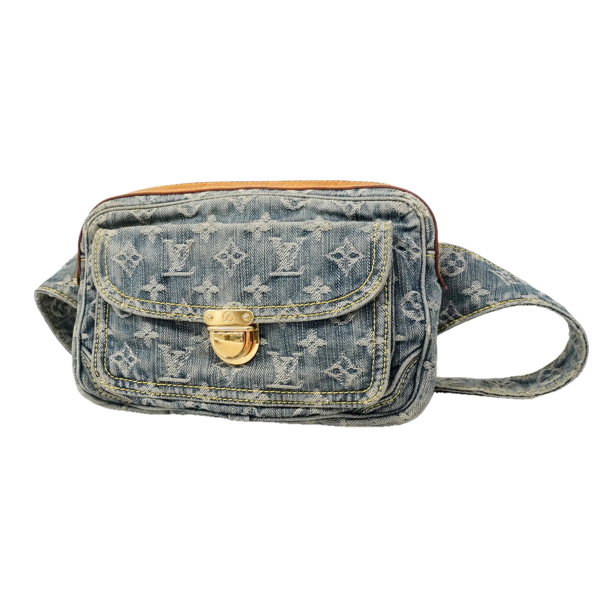 Louis Vuitton Bum Bag Monogram Denim