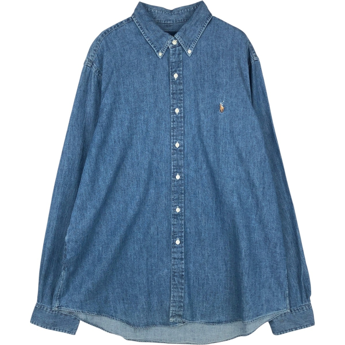 古着 ラルフローレン Ralph Lauren 長袖 ボタンダウンシャツ メンズXXL相当/eaa649255