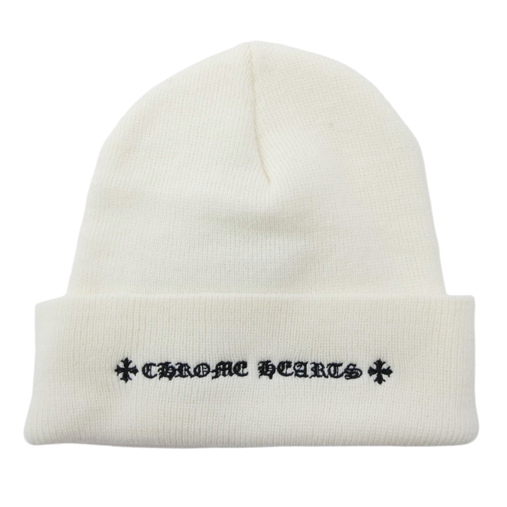 Chrome Hearts CH Plus Wool Beanie "White"