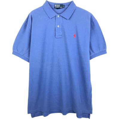 古着 ラルフローレン Ralph Lauren POLO by Ralph Lauren 半袖 ポロシャツ メンズL相当/eaa623006