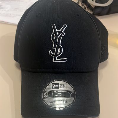 Saint Laurent x New Era YSL Monogram Cap "Black"