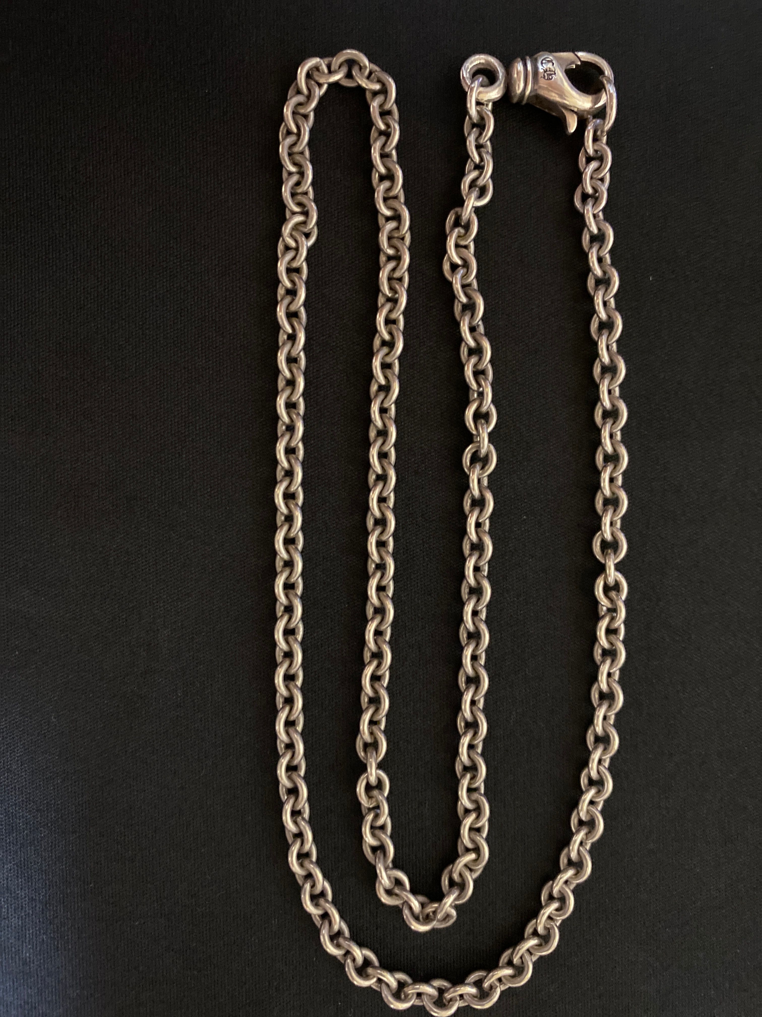 Chrome Hearts NE Chain Necklace "Silver"
