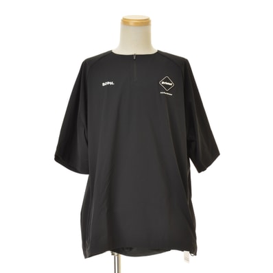 F.C.Real Bristol Cordura 4Way Stretch Ventilation S/S Piste "Black"