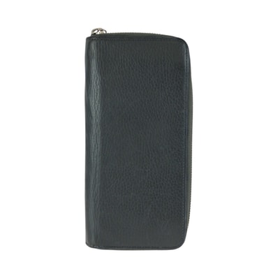 LOUIS VUITTON ルイヴィトン トリヨン ジッピーウォレット ヴェルティカル ブラック 黒 シルバー金具 レザー 長財布 ラウンドファスナー 600787 【中古】