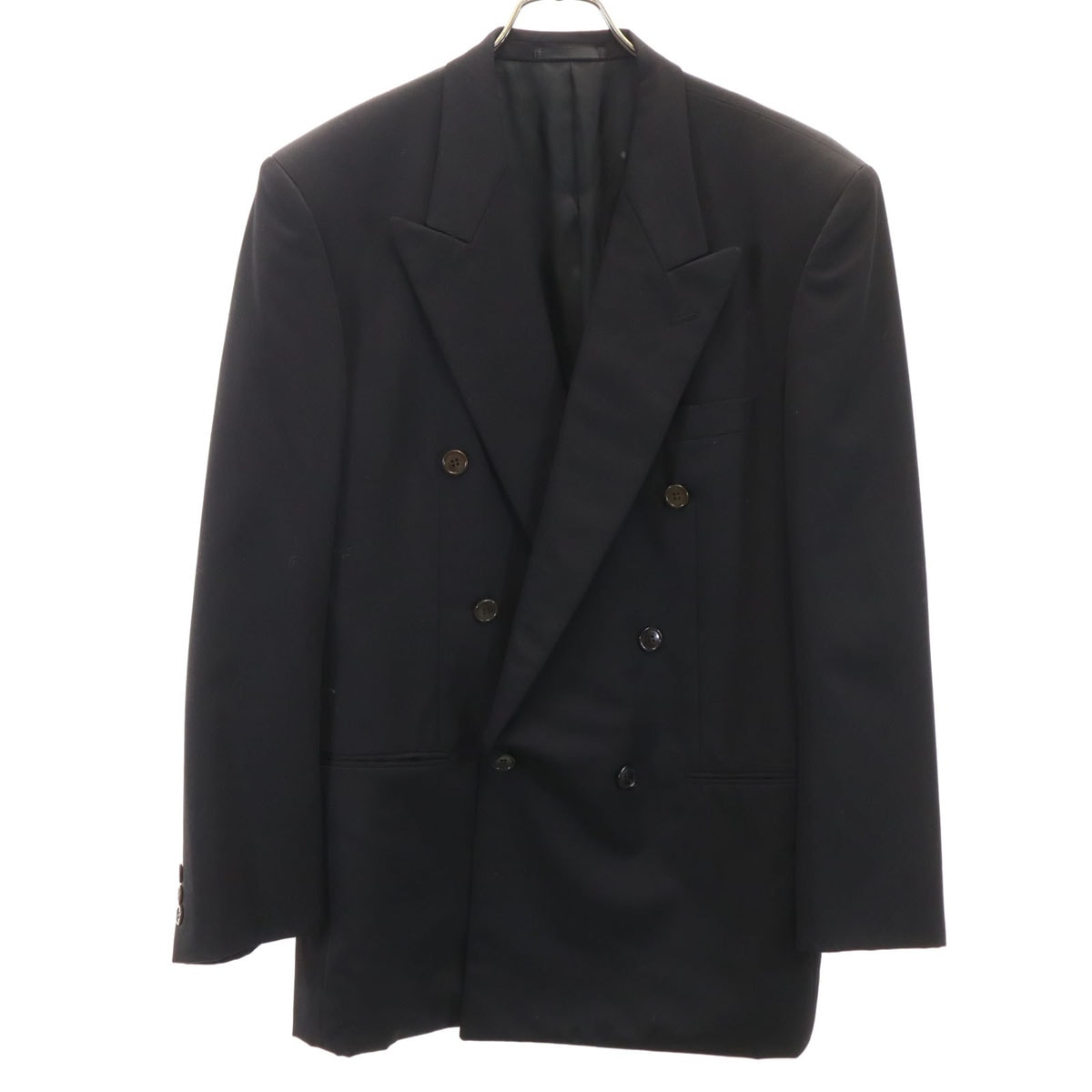 Paul Smith LONDON ポールスミスロンドン 90s 日本製 オールド ダブル テーラードジャケット L ブラック