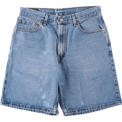 古着 リーバイス Levi's 550 RELAXED FIT デニムショーツ ショートパンツ メンズw34相当/eaa662960