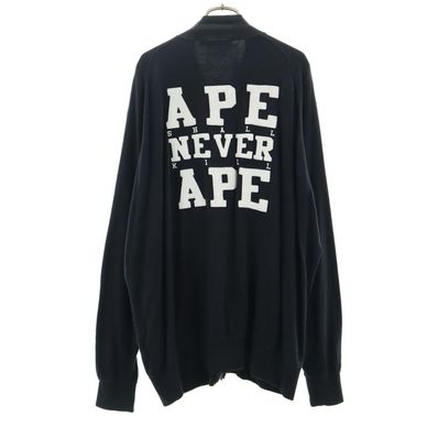 A BATHING APE 長袖 ジップアップ トレーナー
