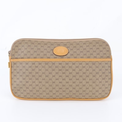 ■美品 グッチ GGスプリームセカンドバッグ
