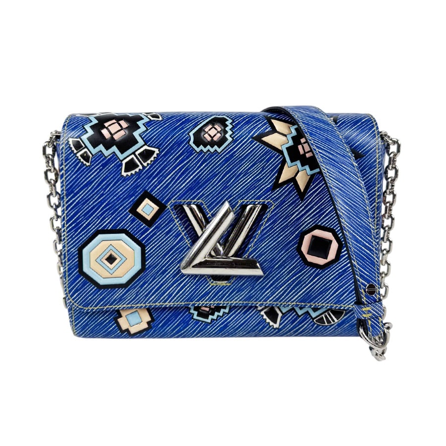 ルイ ヴィトン LOUIS VUITTON ショルダーバッグ エピ ツイストMM エピレザー ブルー レディース M50788【中古】 z11339
