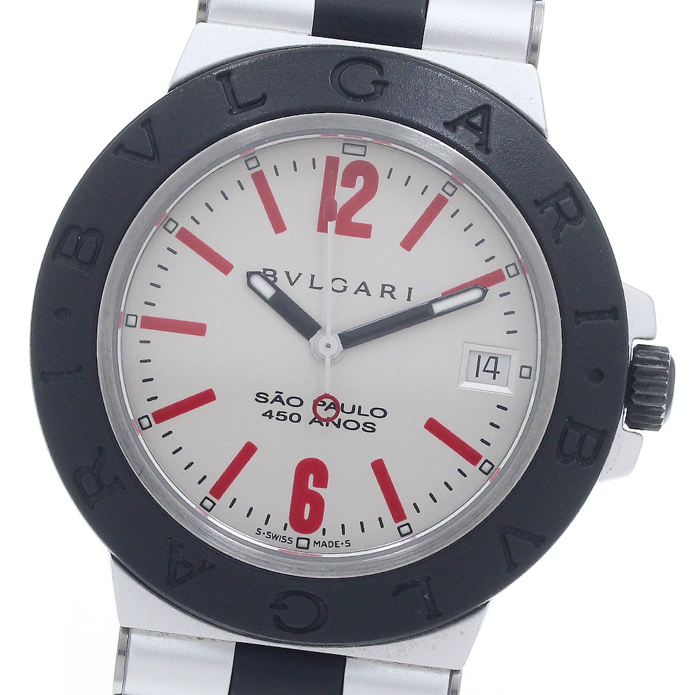 ☆美品 ブルガリ アルミニウム AL38TA メンズ 【中古】