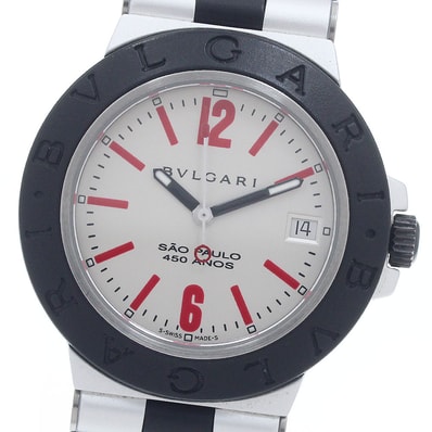 ☆美品 ブルガリ アルミニウム AL38TA メンズ 【中古】