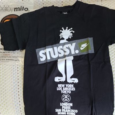 Stussy✕NikeコラボTシャツ シャドーマン