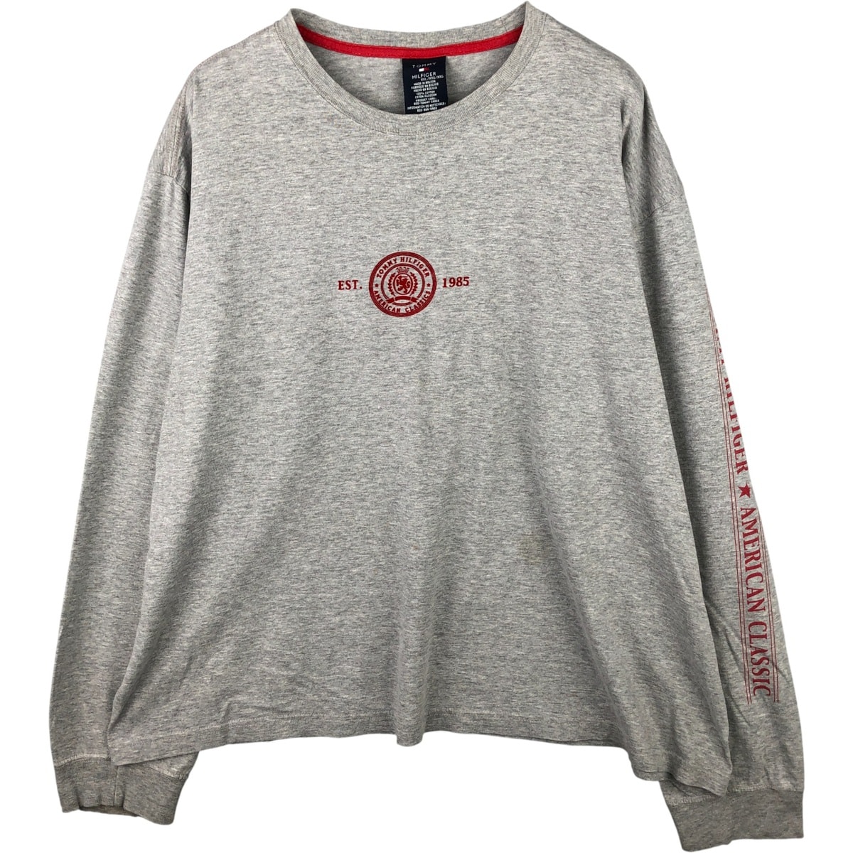 古着 90年代 トミーヒルフィガー TOMMY HILFIGER ロングTシャツ ロンT メンズXXL相当 ヴィンテージ/eaa589085