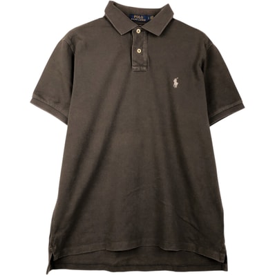 古着 ラルフローレン Ralph Lauren POLO RALPH LAUREN CUSTOM SLIM FIT 半袖 ポロシャツ メンズL相当/eaa654527