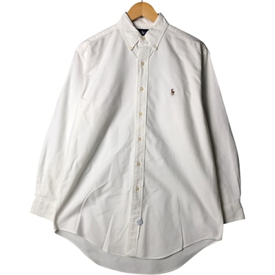 古着 ラルフローレン Ralph Lauren YARMOUTH 長袖 ボタンダウンシャツ メンズM相当/eaa567973