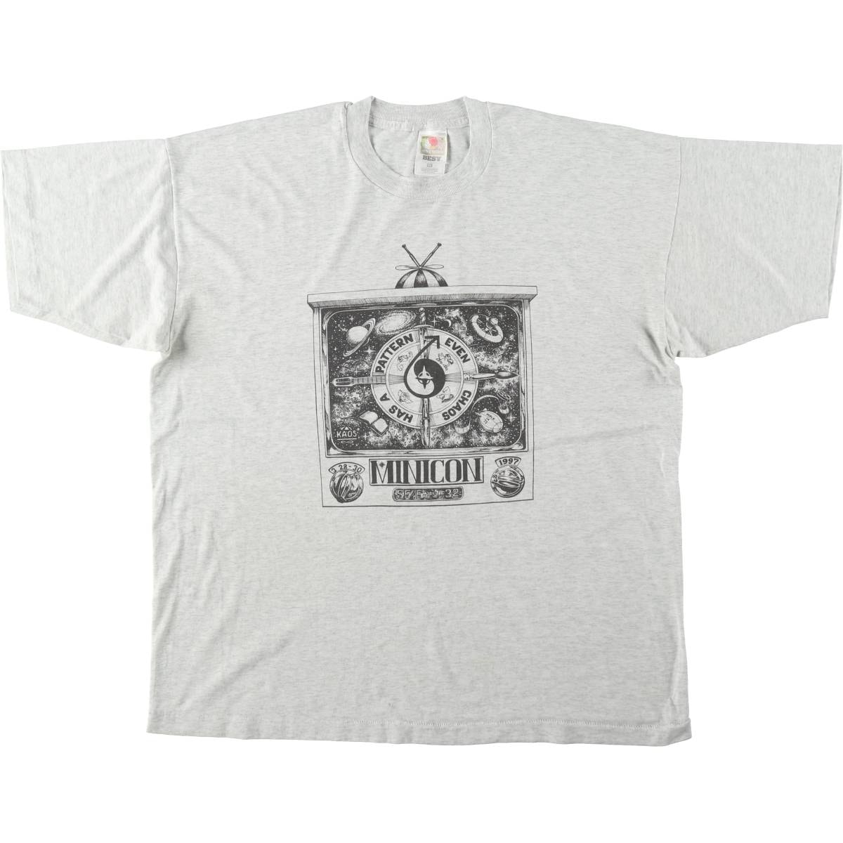古着 90年代~ フルーツオブザルーム FRUIT OF THE LOOM BEST プリントTシャツ メンズXL相当 ヴィンテージ/eaa661461