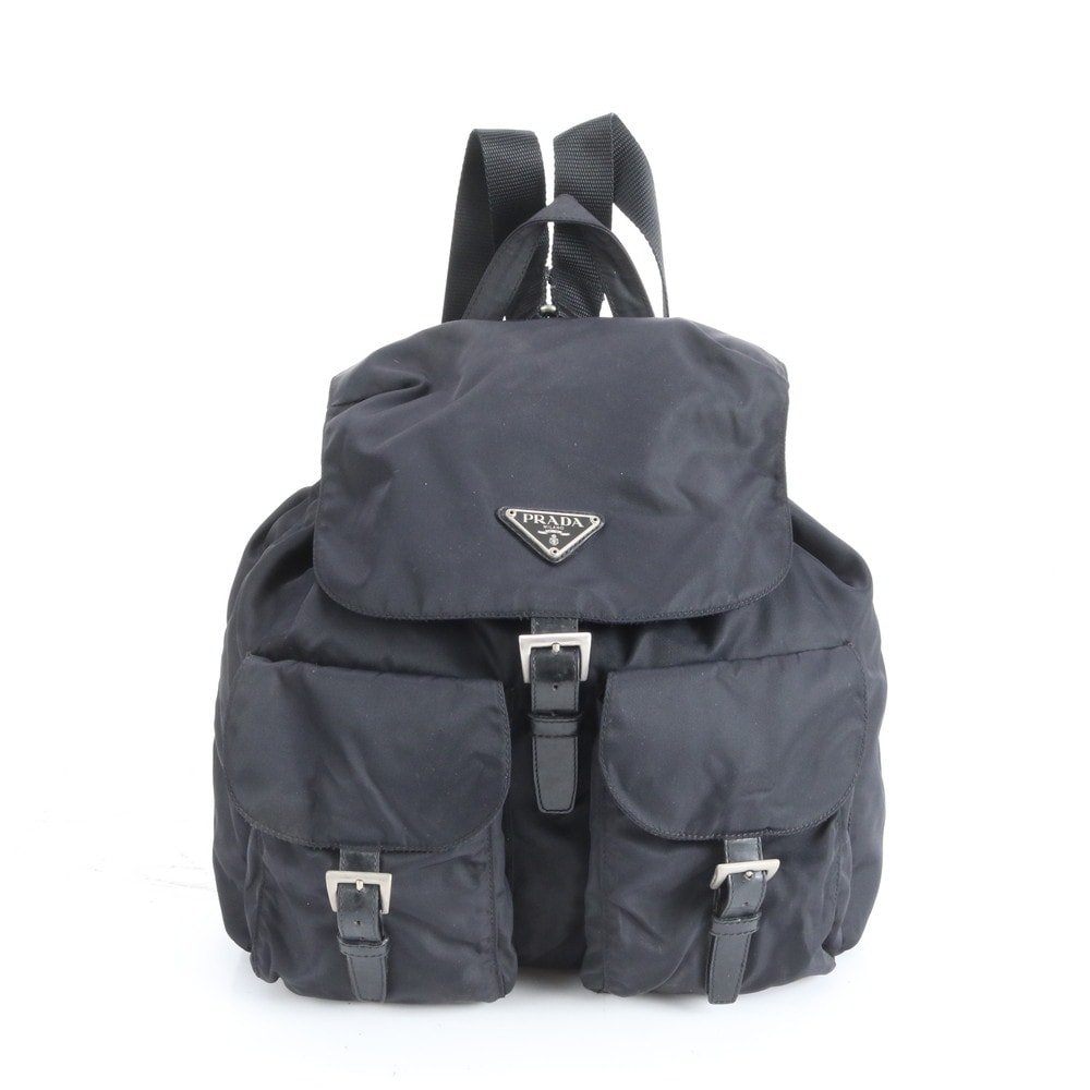 プラダ テスート ナイロントライアングルロゴリュックサック