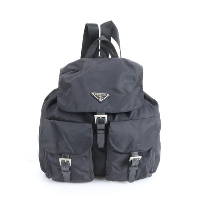 プラダ テスート ナイロントライアングルロゴリュックサック