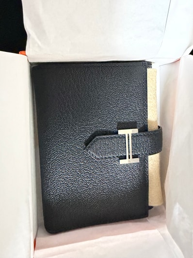 Hermes Bearn Combine Veau Epsom "Noir/Silver"