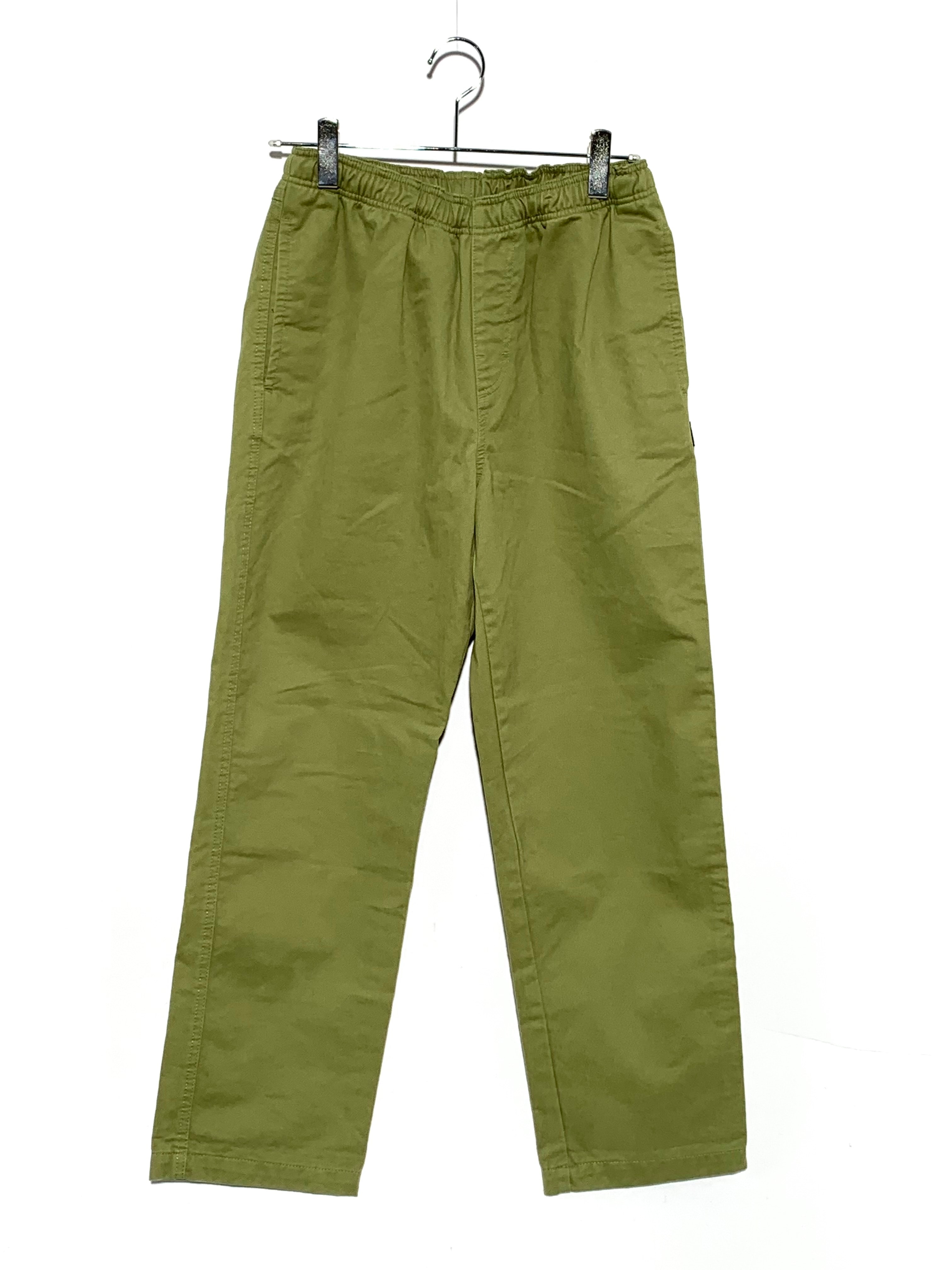 Stussy Brushed Beach Pant "Bright Olive"