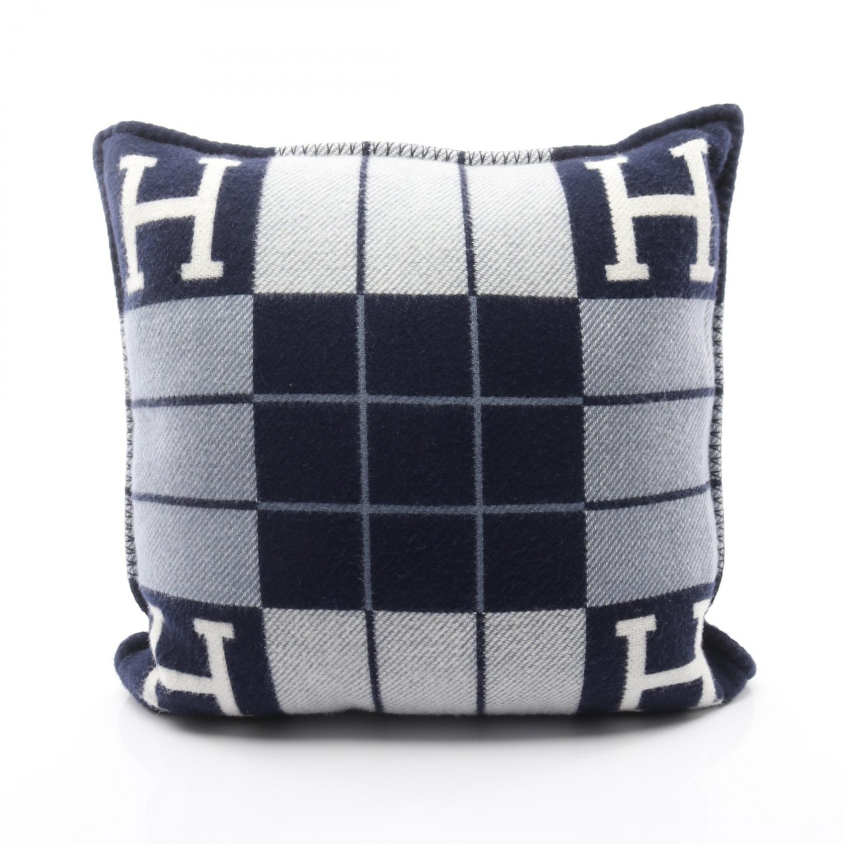 エルメス HERMES アヴァロン3 PM アクセサリー ウール カシミヤ レディース ネイビー系 / ブルー系 【中古】