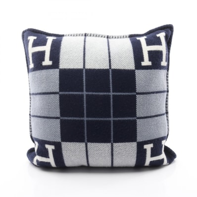 エルメス HERMES アヴァロン3 PM アクセサリー ウール カシミヤ レディース ネイビー系 / ブルー系 【中古】