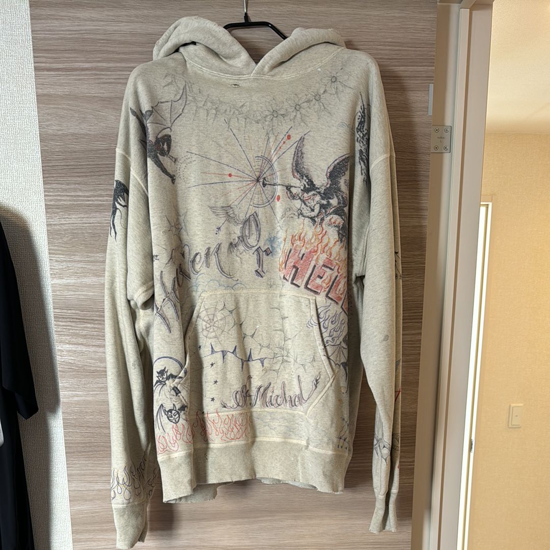 SAINT Mxxxxxx x Dr.Woo HOODIE "Grey"