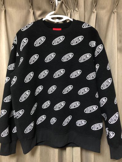 Supreme Liner Crewneck "Black"