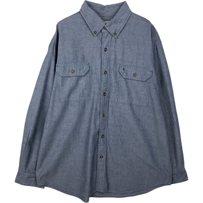 古着 カーハート Carhartt 長袖 ボタンダウン ワークシャツ メンズXL相当/eaa642867