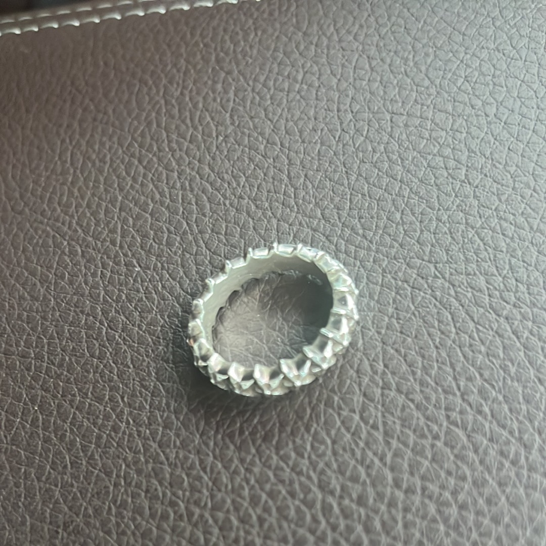 Chrome Hearts Tiny 5-Point Star Band Ring "Silver"