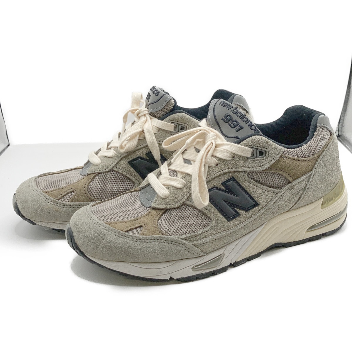 ニューバランス xJJJJound ジョウンド M991JJA Made in ENGLAND ローカットスニーカー/ US7