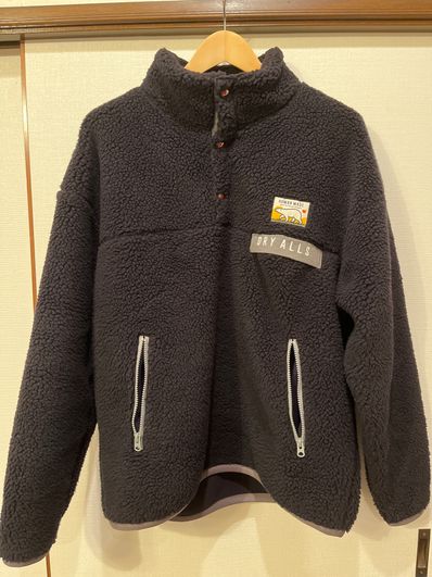 HUMAN MADE BOA FLEECE PULLOVER "Navy"