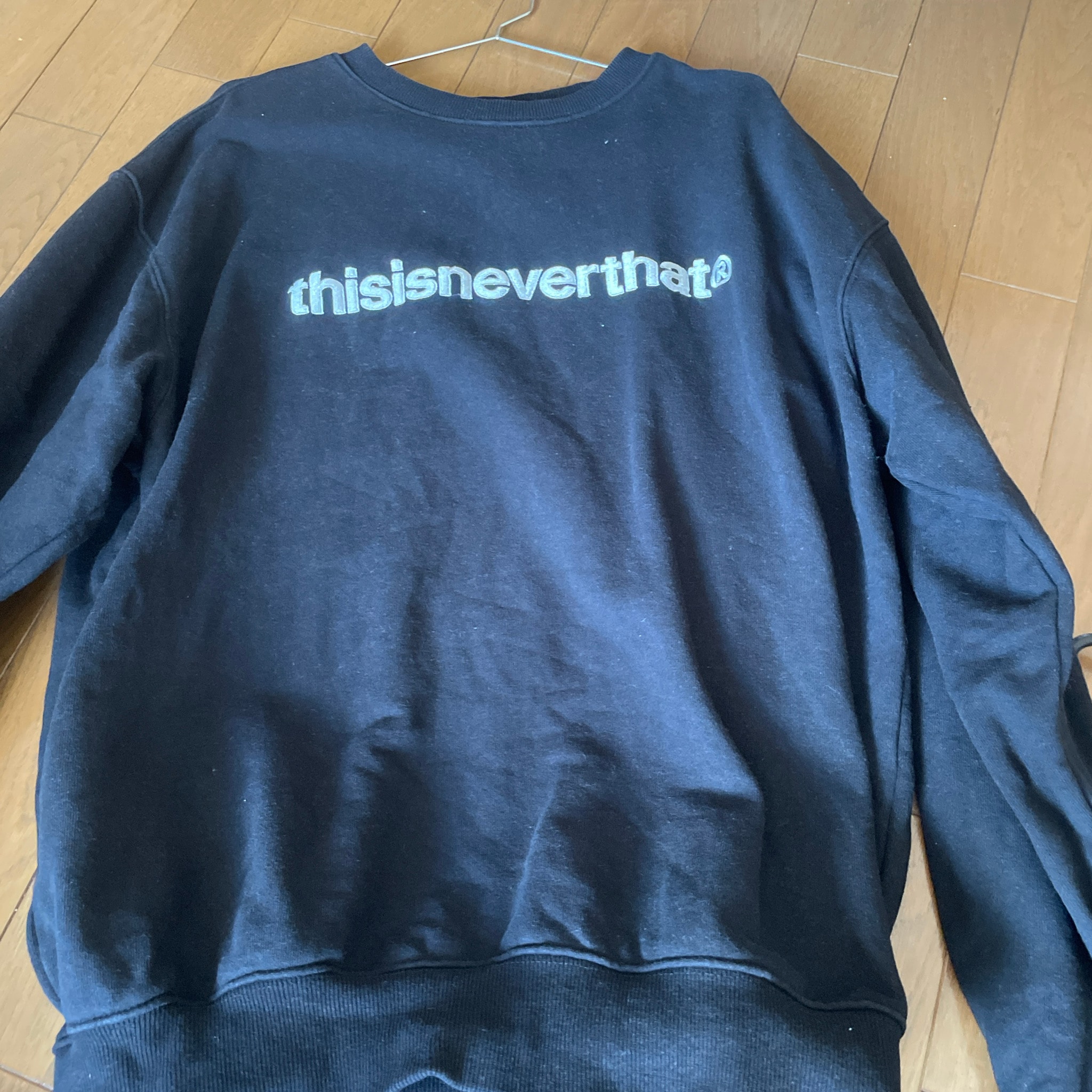 thisisneverthat T-Logo Crewneck "Black"