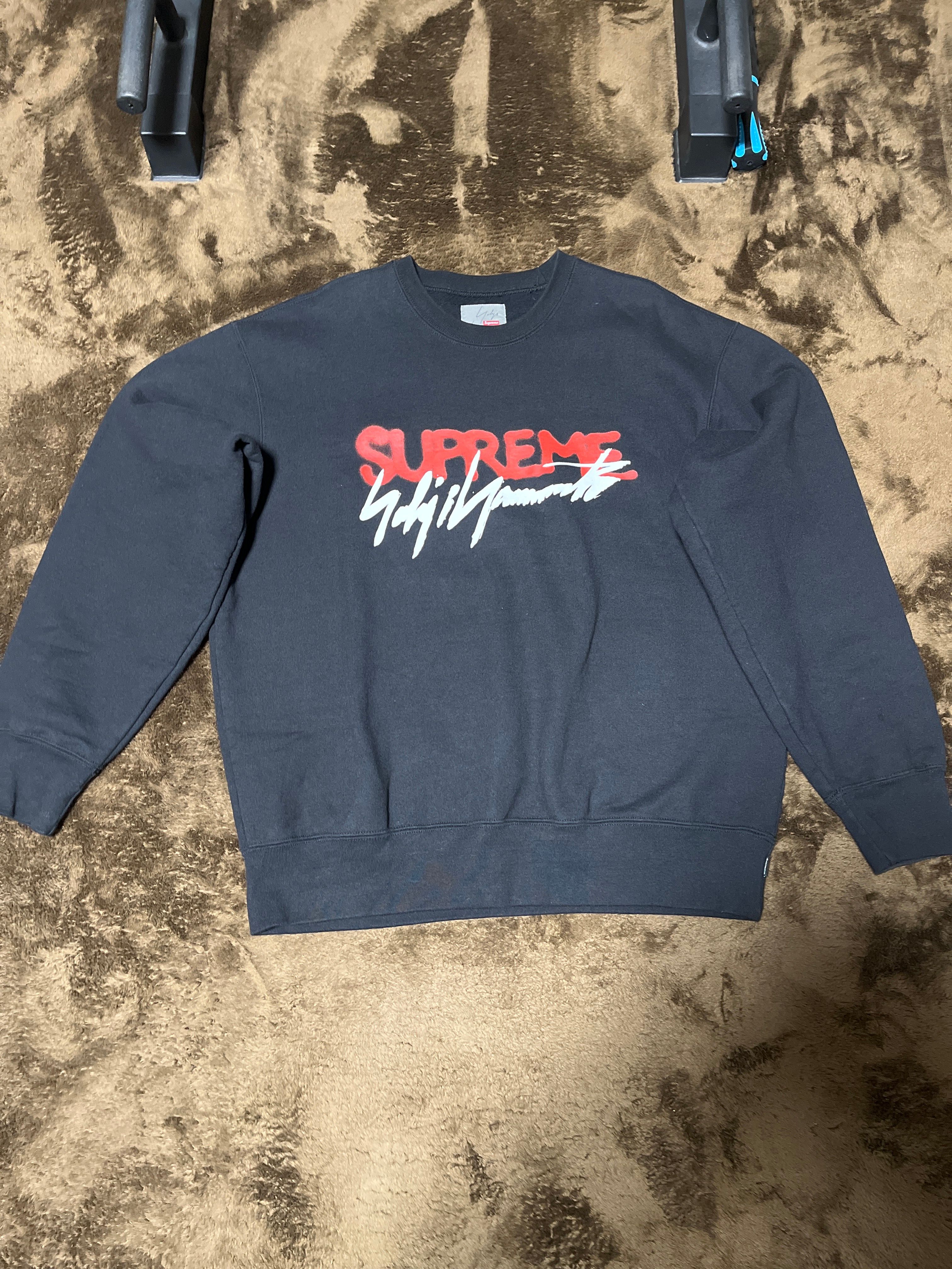 Supreme x Yohji Yamamoto Crewneck "Black"